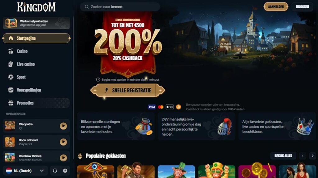 review over online casino belgie kingdom