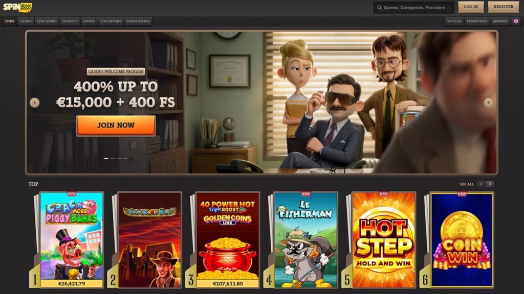 ervaringen met de online goksite belgie van spinboss casino